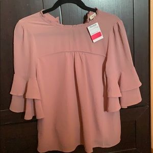 Monteau pink blouse top